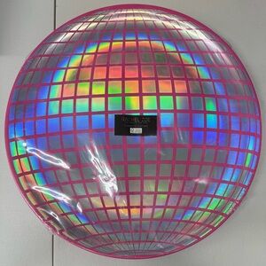 Rachel Zoe Holographic 16” Pink Platter ~ 3 Count